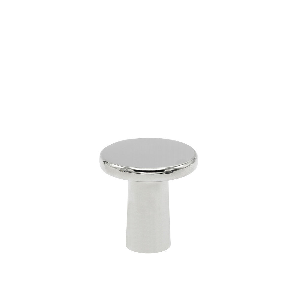 Knopp Bob - Ø28mm - Förnicklad