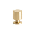 Knopp Solo - 21mm - Polerad mässing