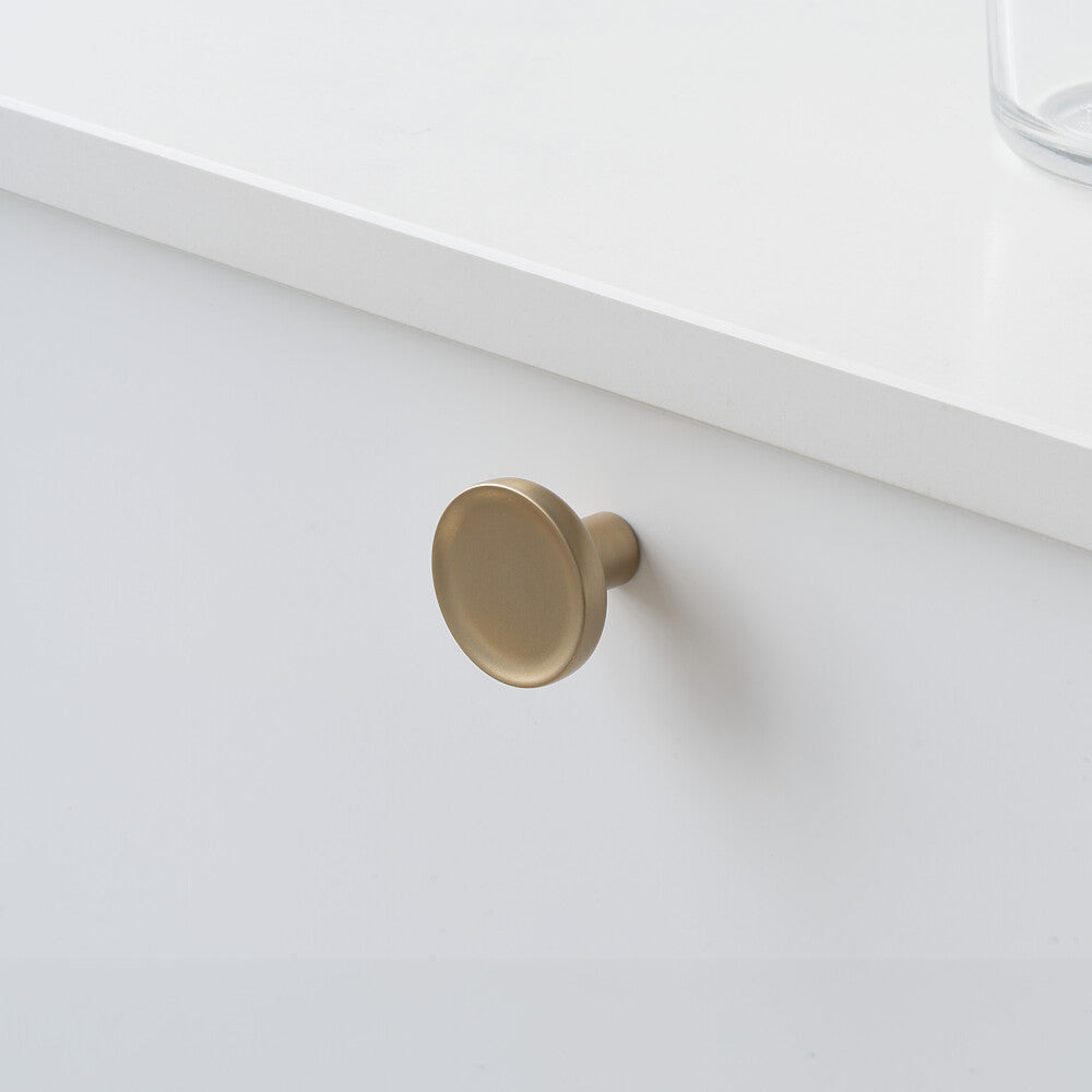 Knopp Vibe Soft - 38mm - Borstad guld
