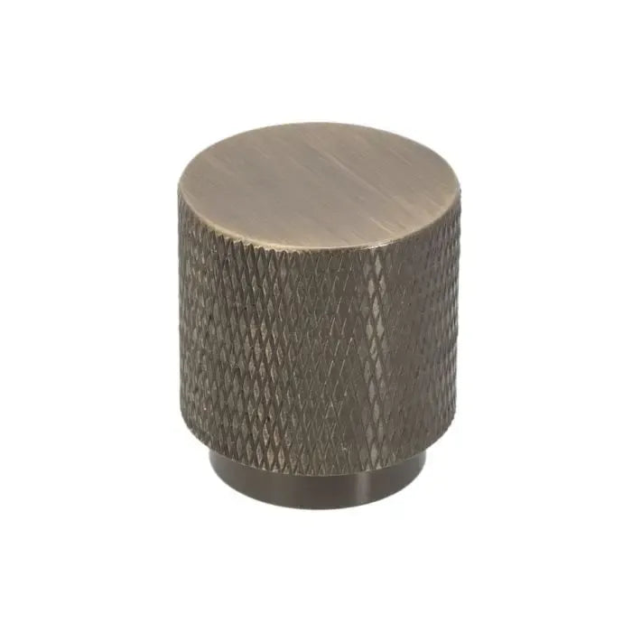 Knopp 'Raw' Brons Lättrad