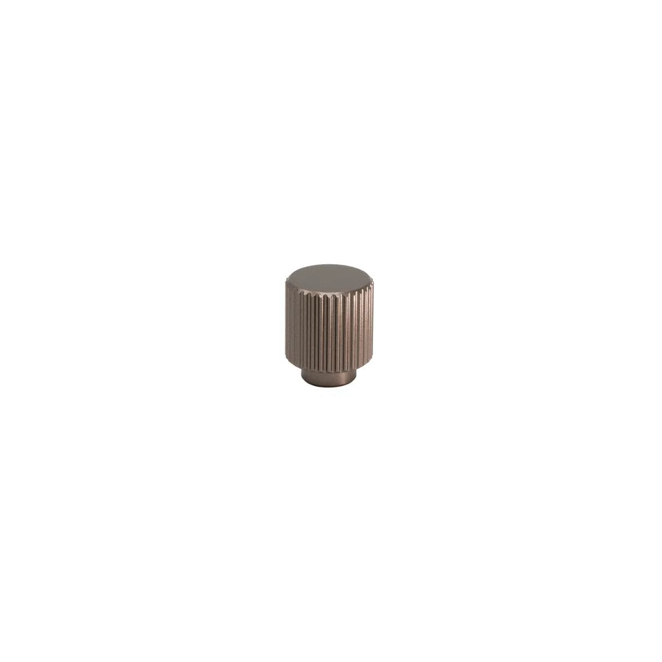 Knopp Helix Stripe - Mörk brons
